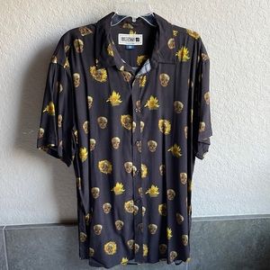 RSVLTS Van Gogh Skulls Men’s Shirt